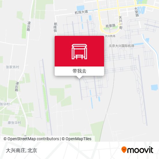 大兴南庄地图