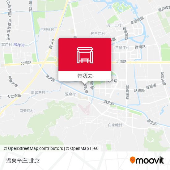 温泉辛庄地图