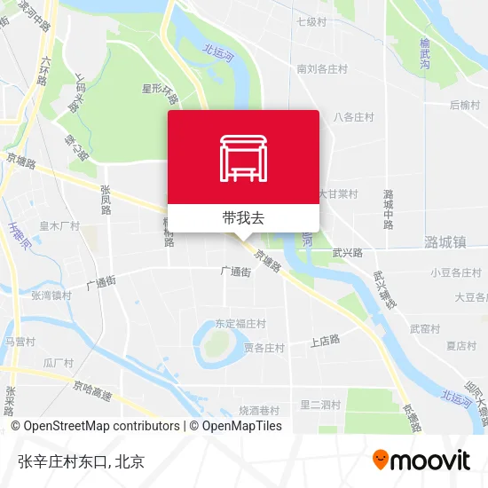 张辛庄村东口地图
