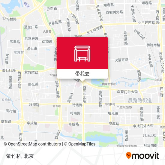 紫竹桥地图