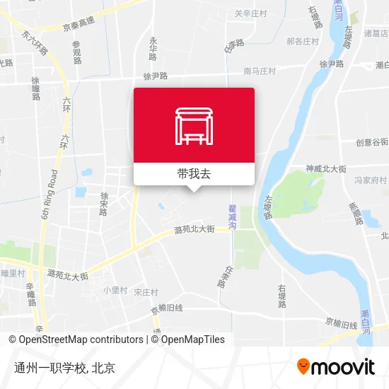 通州一职学校地图