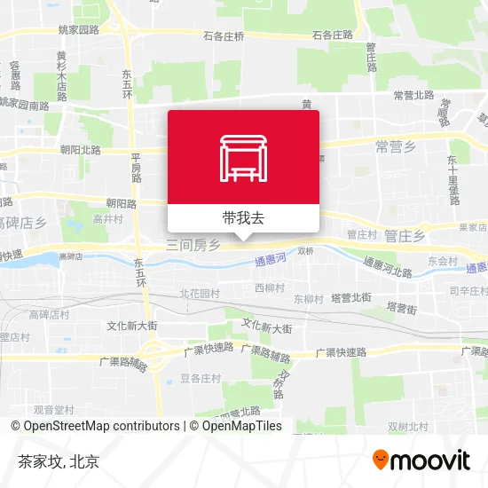 茶家坟地图