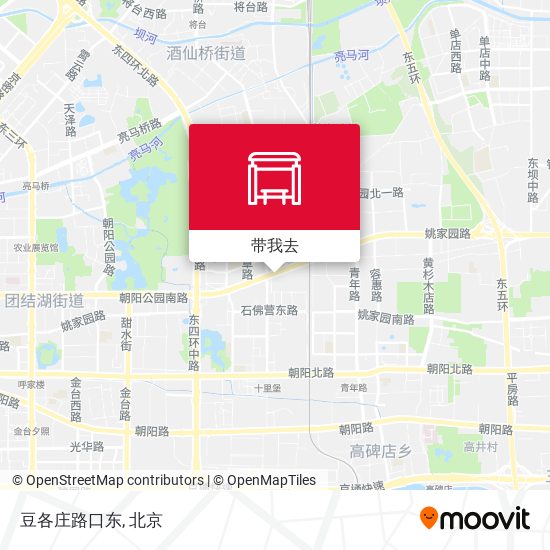 豆各庄路口东地图
