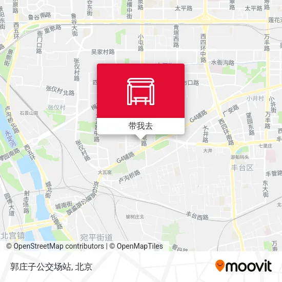 郭庄子公交场站地图