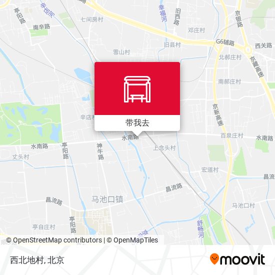 西北地村地图