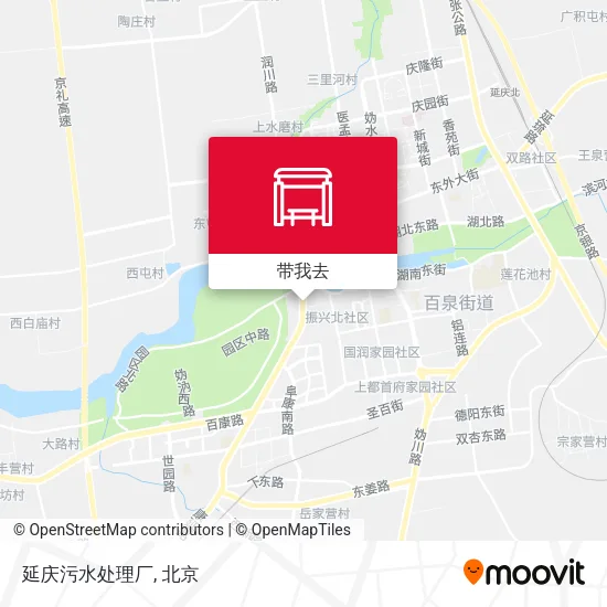 延庆污水处理厂地图