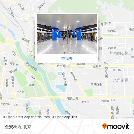 金安桥西地图