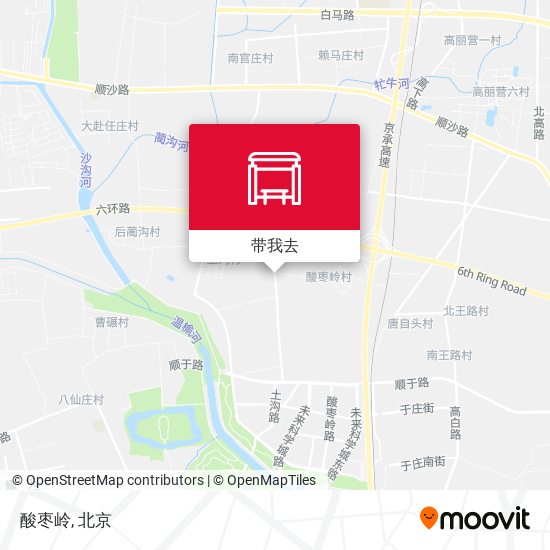 酸枣岭地图