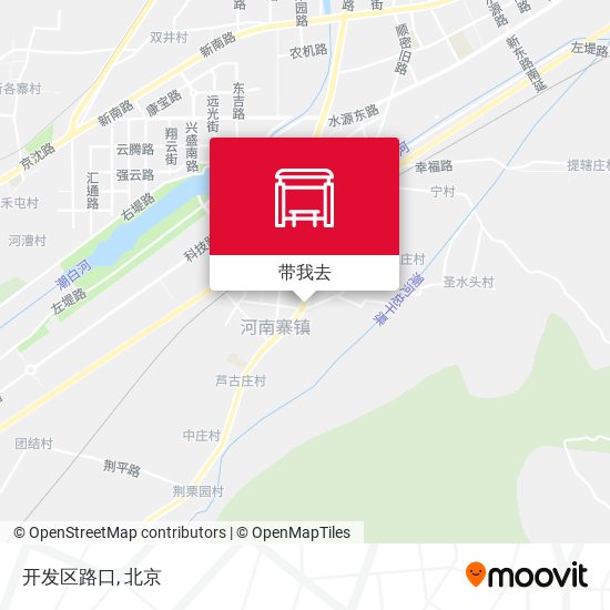 开发区路口地图