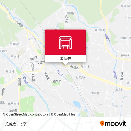 龙虎台地图
