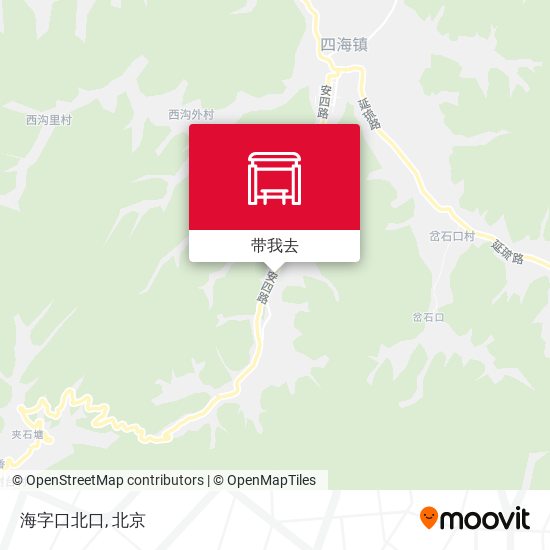 海字口北口地图