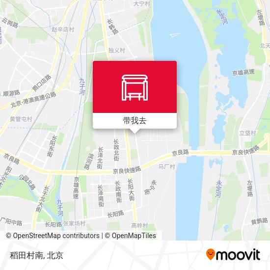 稻田村南地图