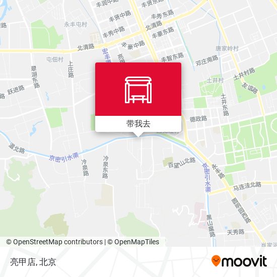 亮甲店地图