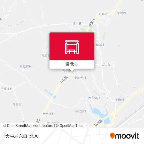大柏老东口地图