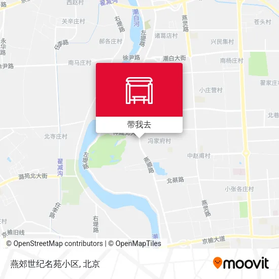 燕郊世纪名苑小区地图