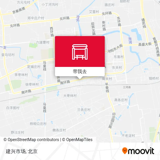 建兴市场地图
