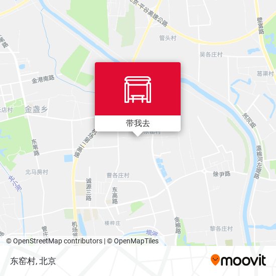 东窑村地图