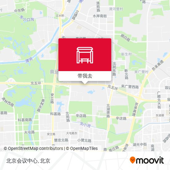 北京会议中心地图