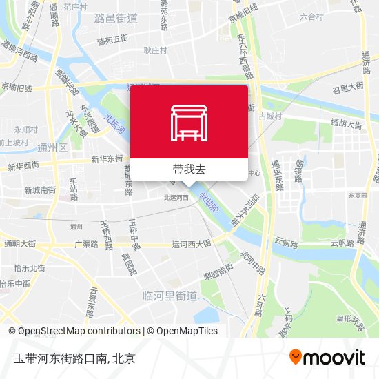 玉带河东街路口南地图