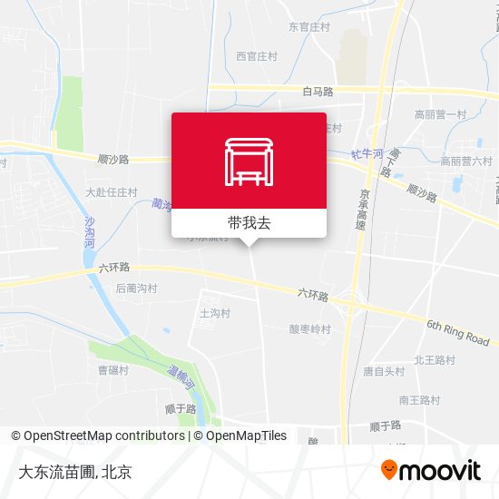大东流苗圃地图