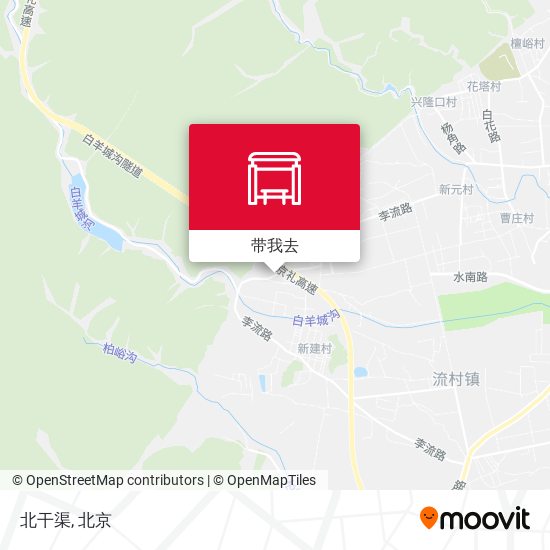 北干渠地图