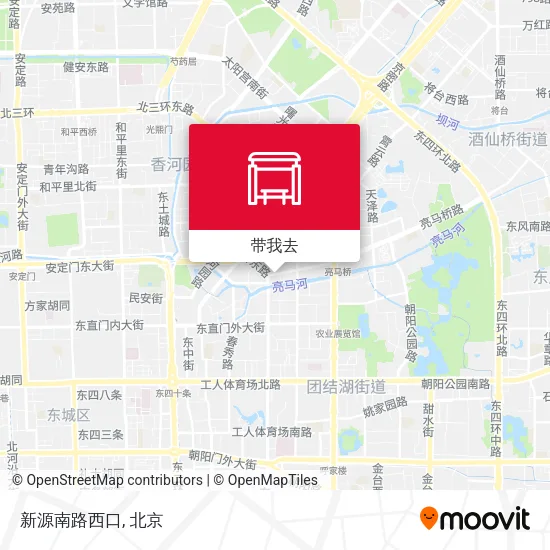 新源南路西口地图