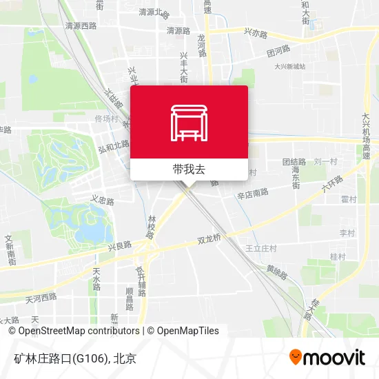 矿林庄路口(G106)地图