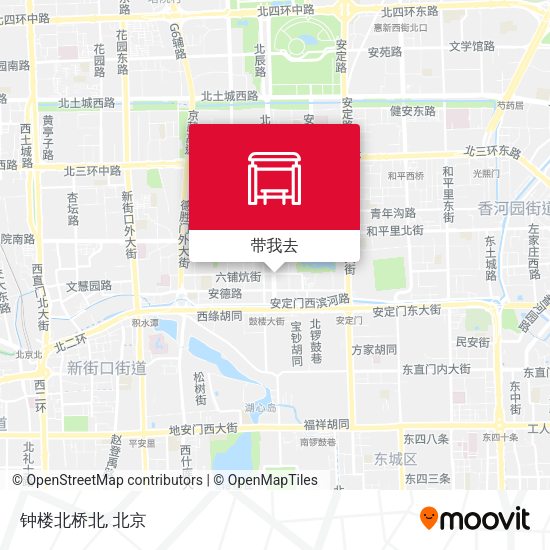 钟楼北桥北地图