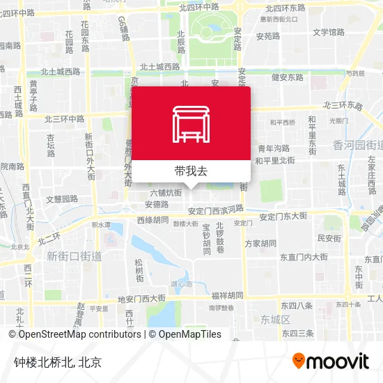 钟楼北桥北地图