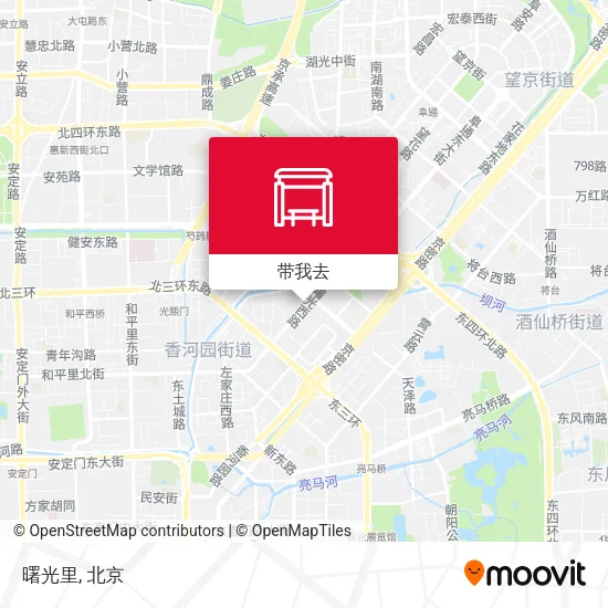 曙光里地图