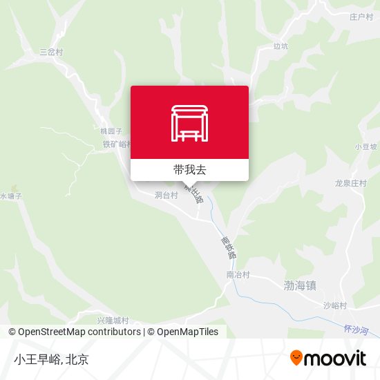 小王早峪地图