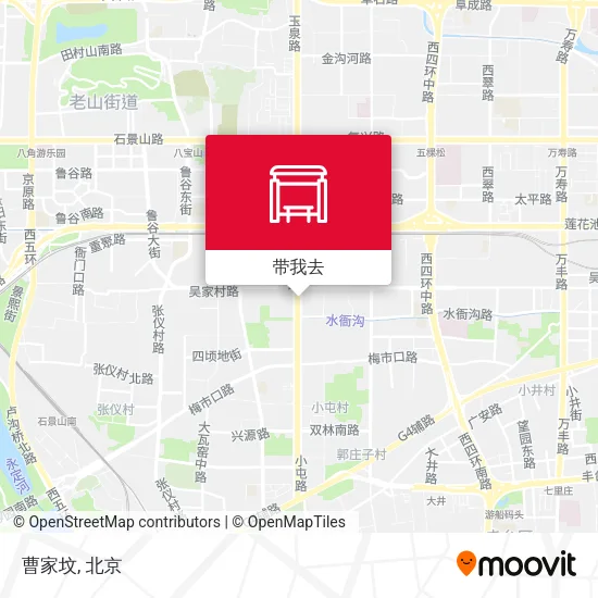 曹家坟地图
