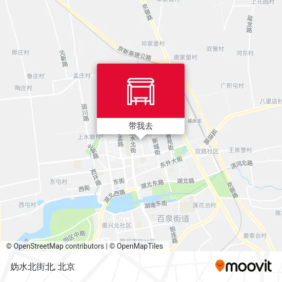 妫水北街北地图