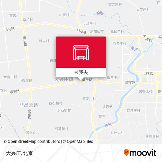 大兴庄地图
