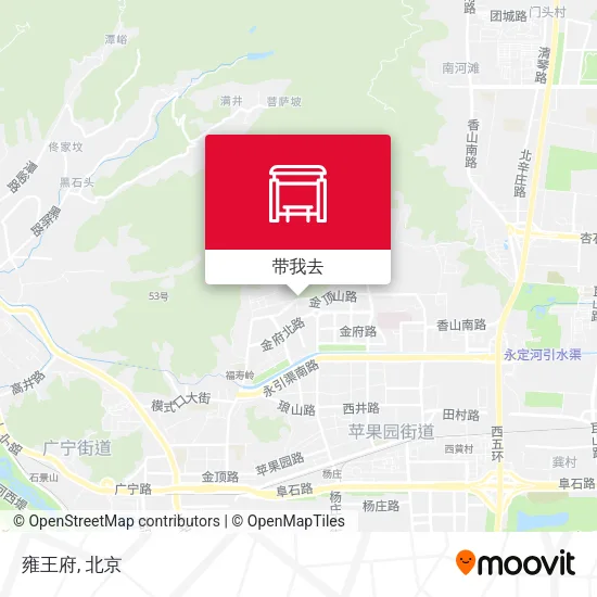 雍王府地图