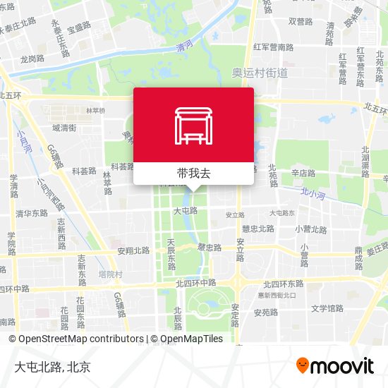 大屯北路地图