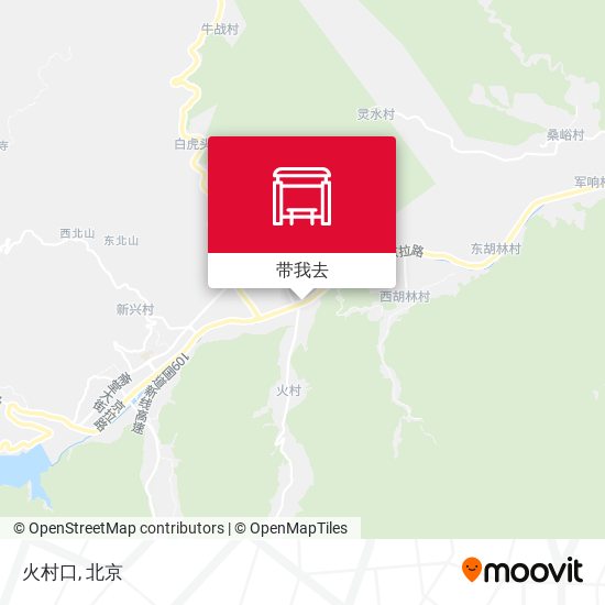 火村口地图
