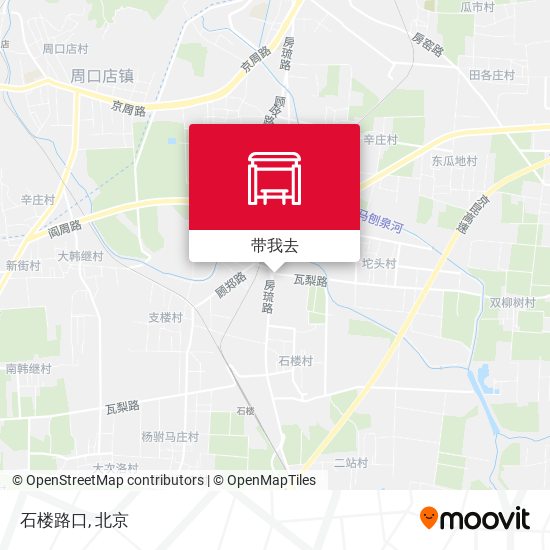 石楼路口地图