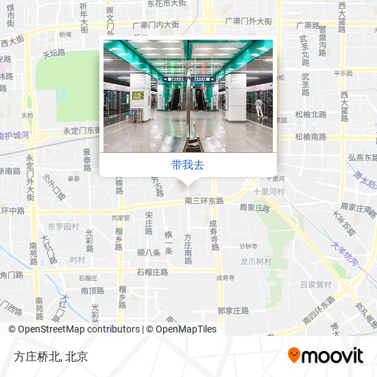 方庄桥北地图