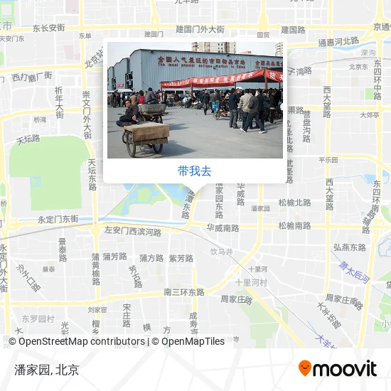 潘家园地图