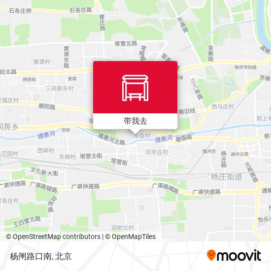 杨闸路口南地图
