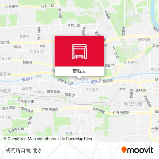 杨闸路口南地图