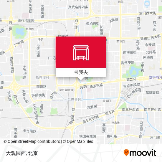 大观园西地图