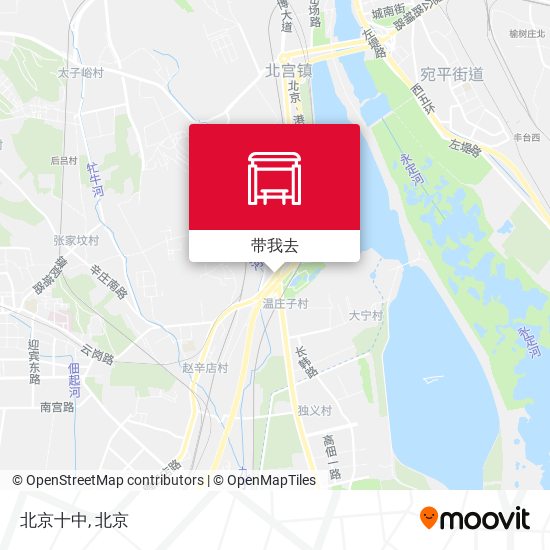 北京十中地图