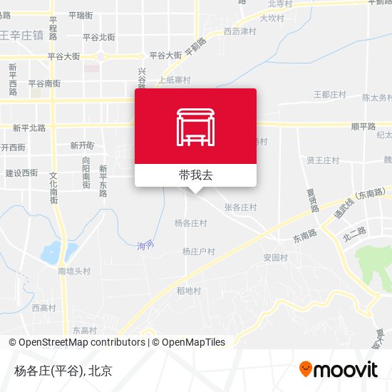 杨各庄(平谷)地图