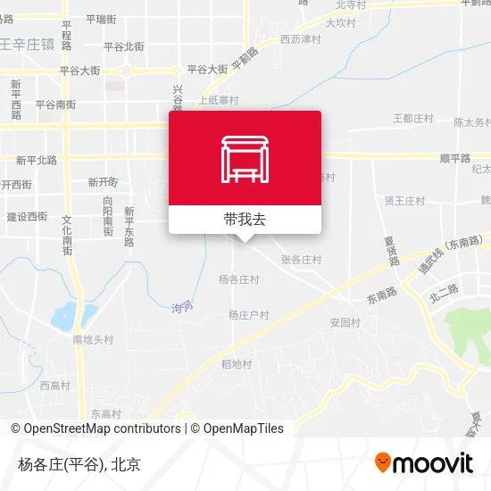 杨各庄(平谷)地图