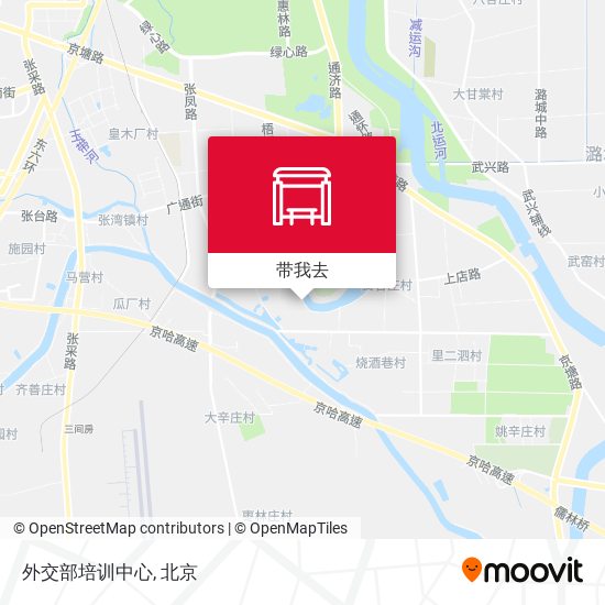 外交部培训中心地图