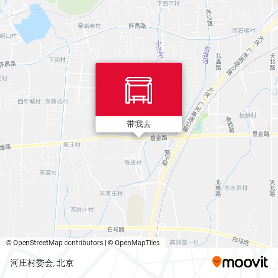 河庄村委会地图
