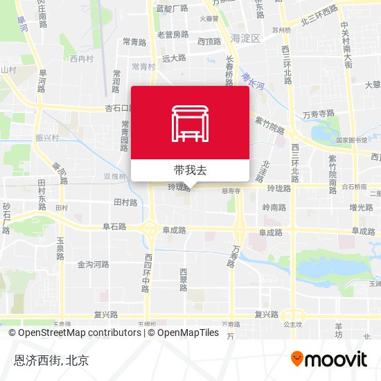 恩济西街地图