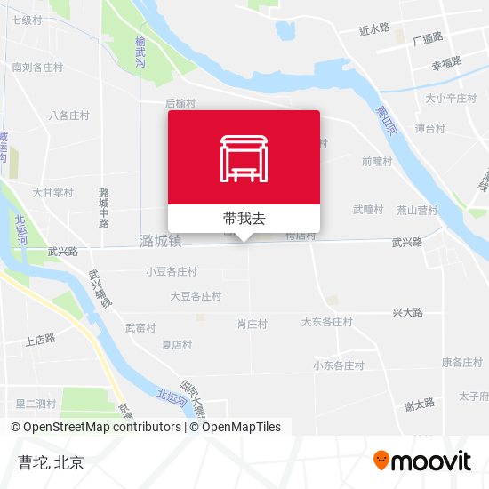 曹坨地图